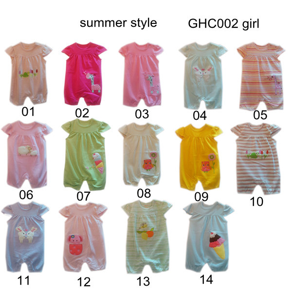 Baby Clothing Short Sleeve Summer Style Baby Clothes Romper Baby Wear